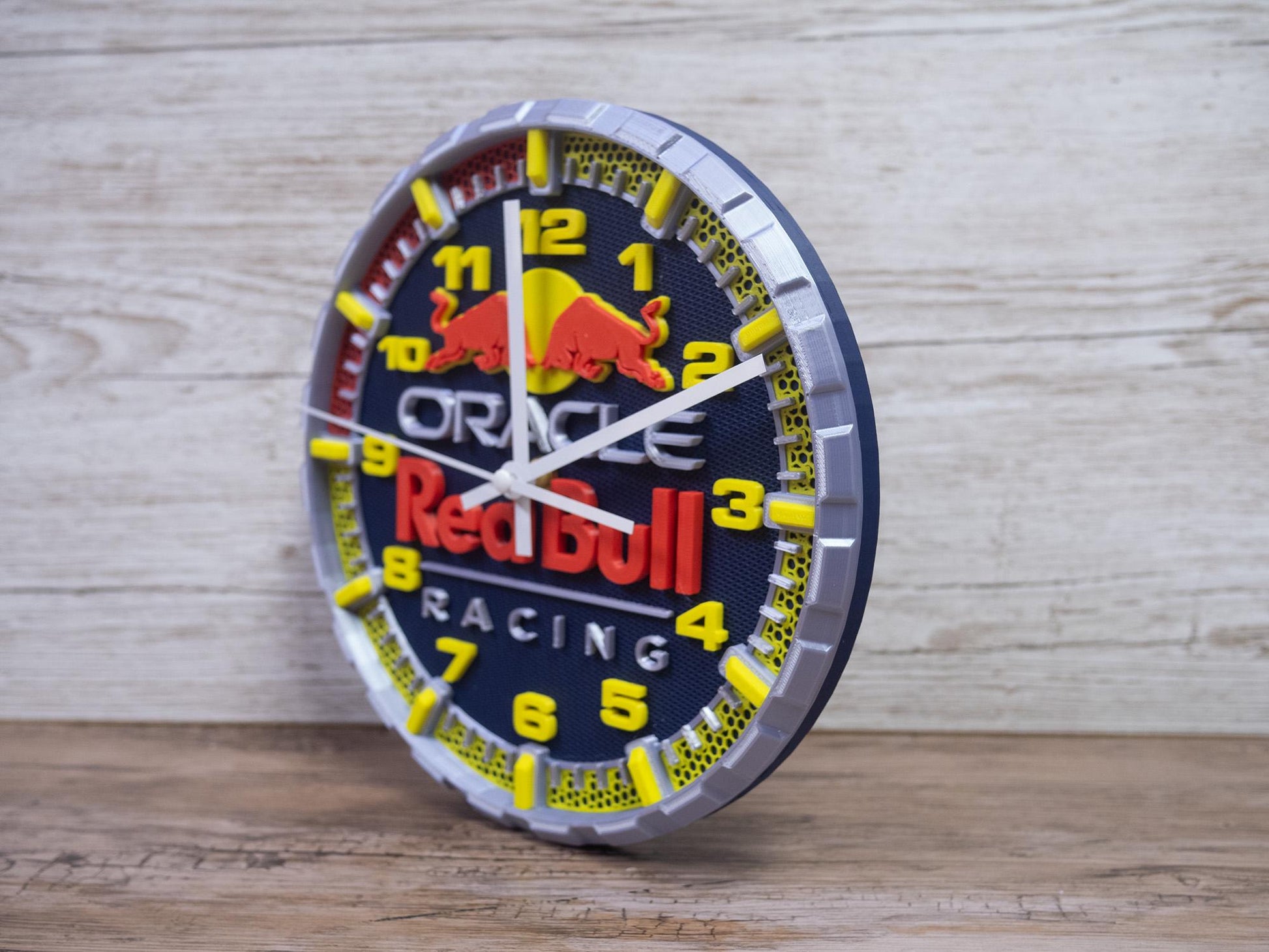 Red Bull Racing Clock - Wall Art - Formula 1 Gift