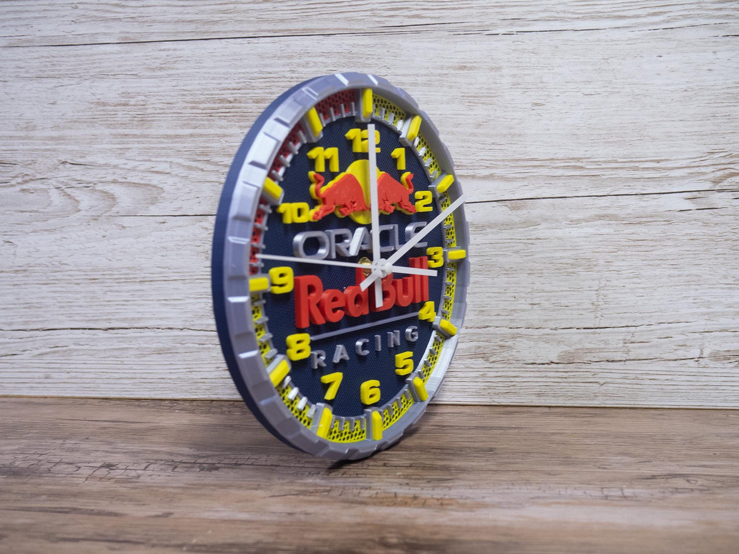 Red Bull Racing Clock - Wall Art - Formula 1 Gift