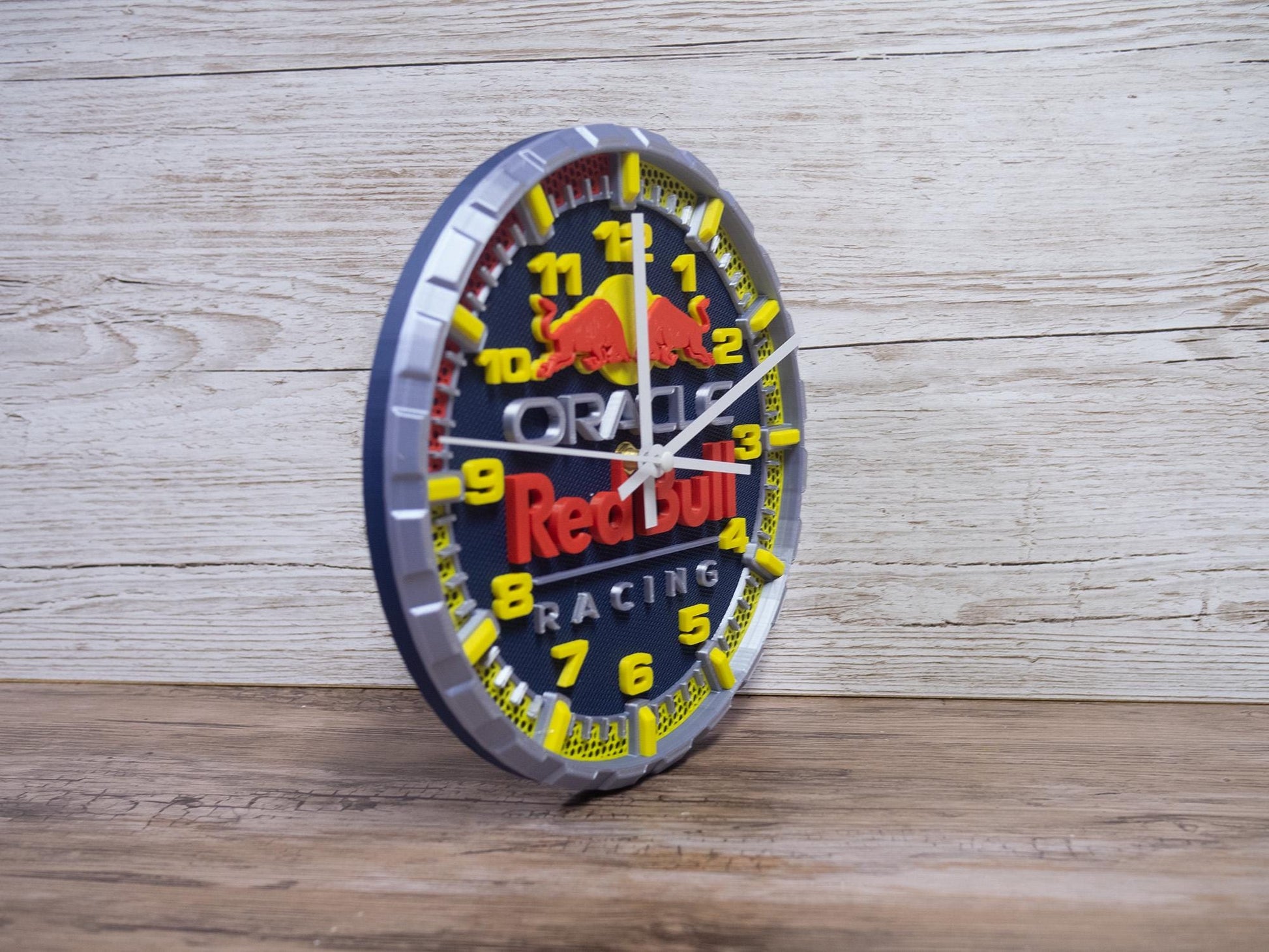 Red Bull Racing Clock - Wall Art - Formula 1 Gift