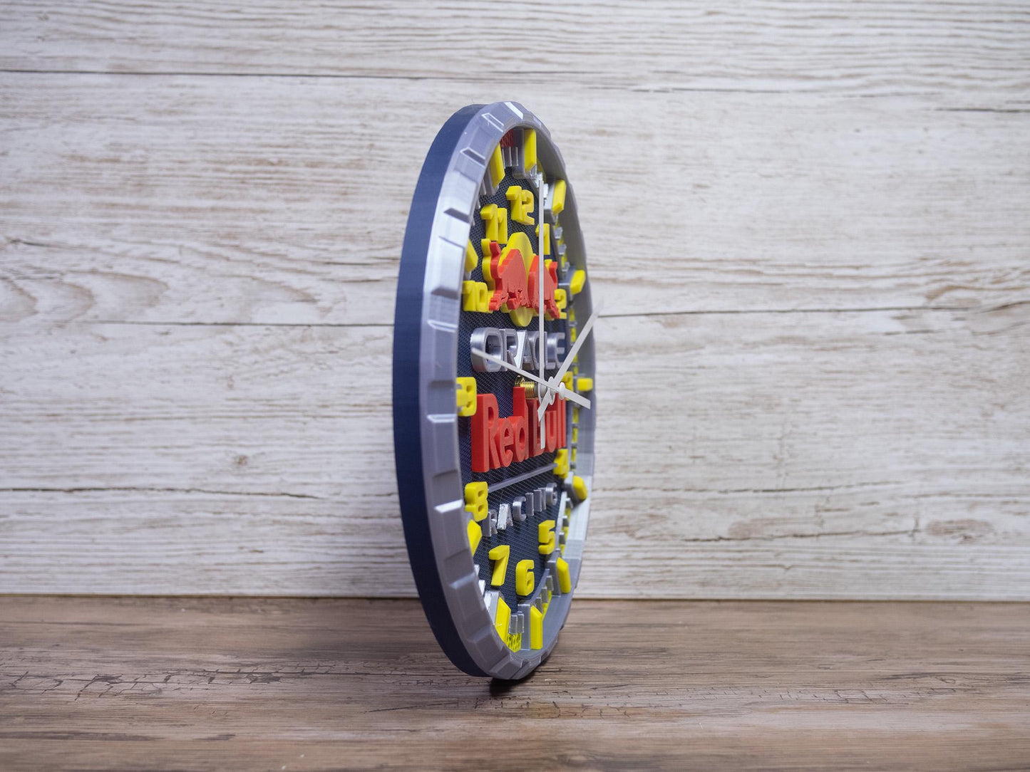 Red Bull Racing Clock - Wall Art - Formula 1 Gift