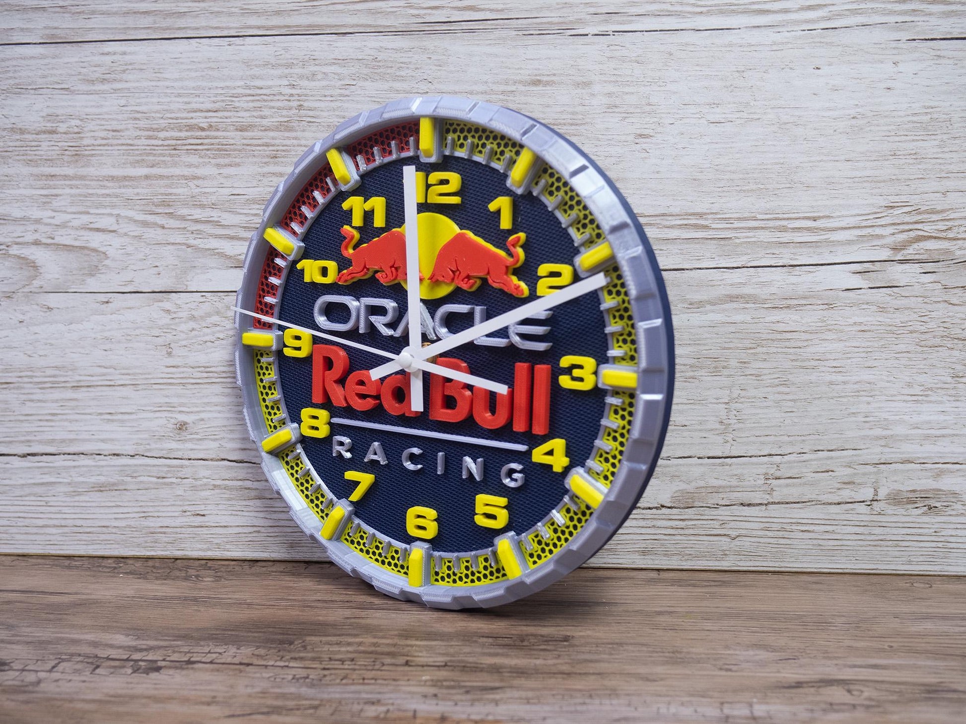 Red Bull Racing Clock - Wall Art - Formula 1 Gift