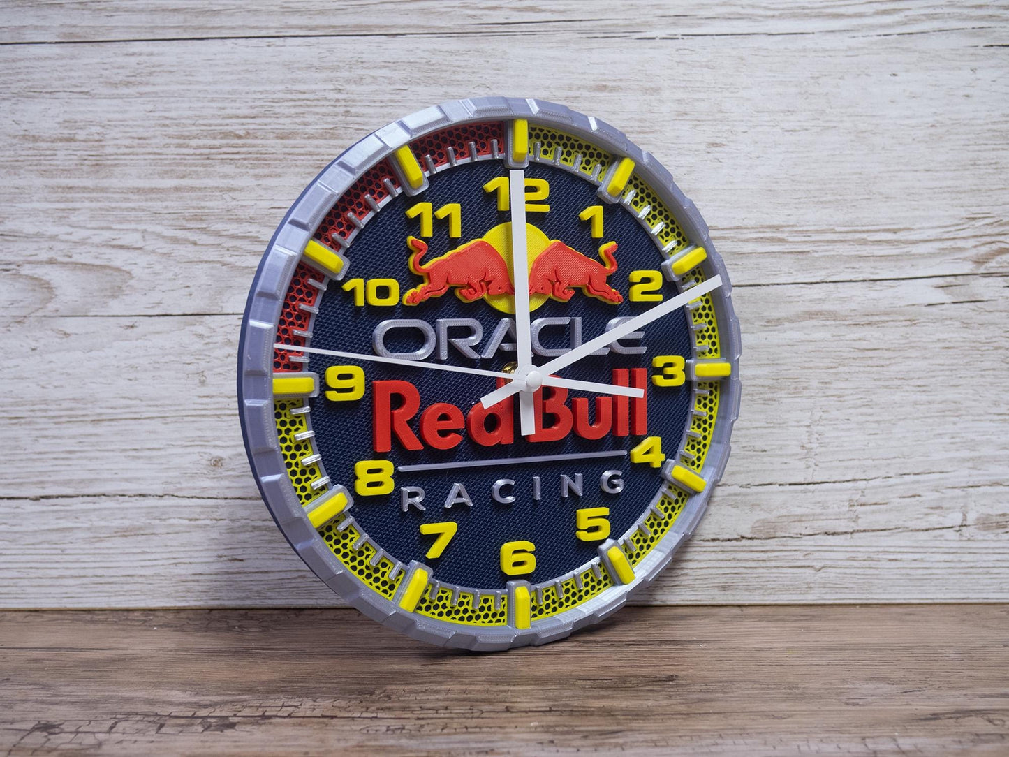 Red Bull Racing Clock - Wall Art - Formula 1 Gift
