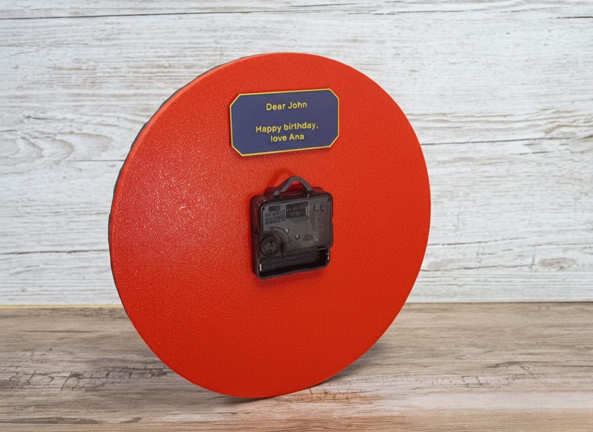 Hamilton and Leclerc Ferrari Racing Clock - Wall Art - Formula 1 Gift