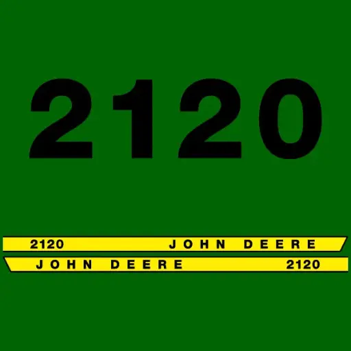 Decal Set Made to Fit John Deere 2120 Tractors