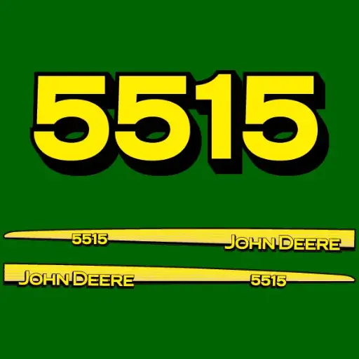 Decal Set Made to Fit John Deere 5515 Tractors