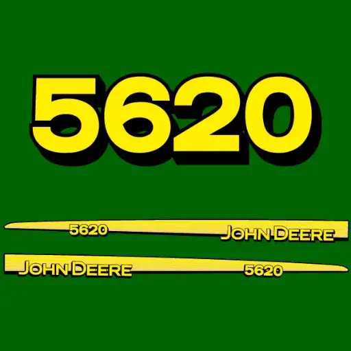 Decal Set Made to Fit John Deere 5620 Tractors